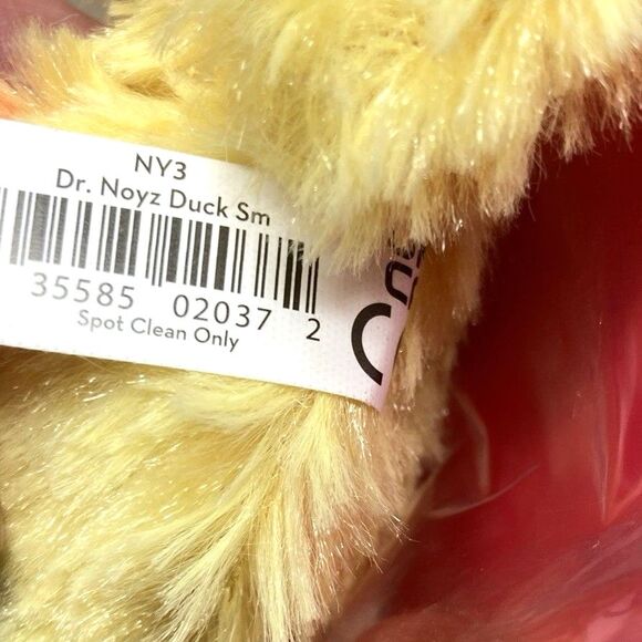 KONG Dr Noyz XS Bear And Small Duck Toy for Small Dogs and Puppies Squeaky Plush - Picture 5 of 16